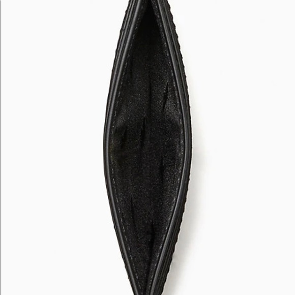 Kate Spade Shimmy Satchel & Card Holder Set Black - Picture 11 of 11